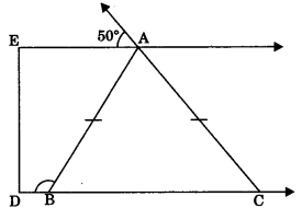 MCQ Questions for Class 9 Maths Chapter 7 Triangles with Answers 2