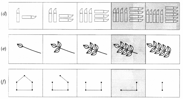 NCERT Solutions for Class 1 Maths Chapter 10 Patterns Page 113 Q1.1