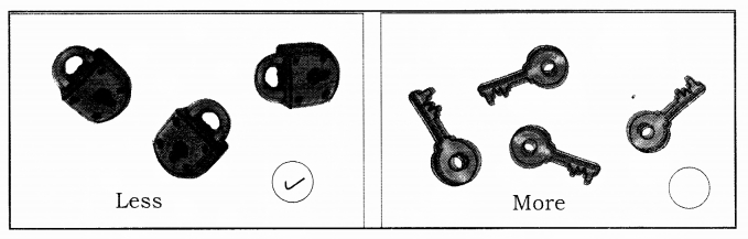 NCERT Solutions for Class 1 Maths Chapter 2 Numbers from One to Nine Page 24 Q3