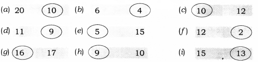 NCERT Solutions for Class 1 Maths Chapter 5 Numbers from Ten to Twenty Page 79 Q7