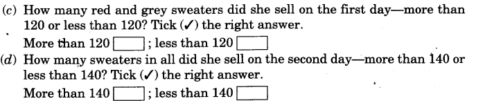 NCERT Solutions for Class 3 Mathematics Chapter-6 Fun With Give and Take Practice Time Q4.1