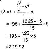 Statistics for Economics Class 11 NCERT Solutions Chapter 5 Measures of Central Tendency Q8.3